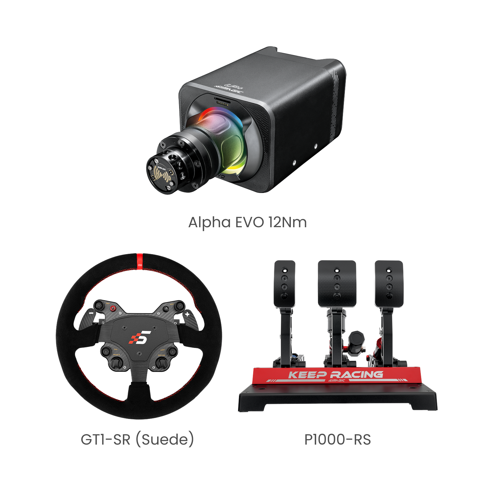 Simagic EVO 12Nm Mid Direct Drive Bundle