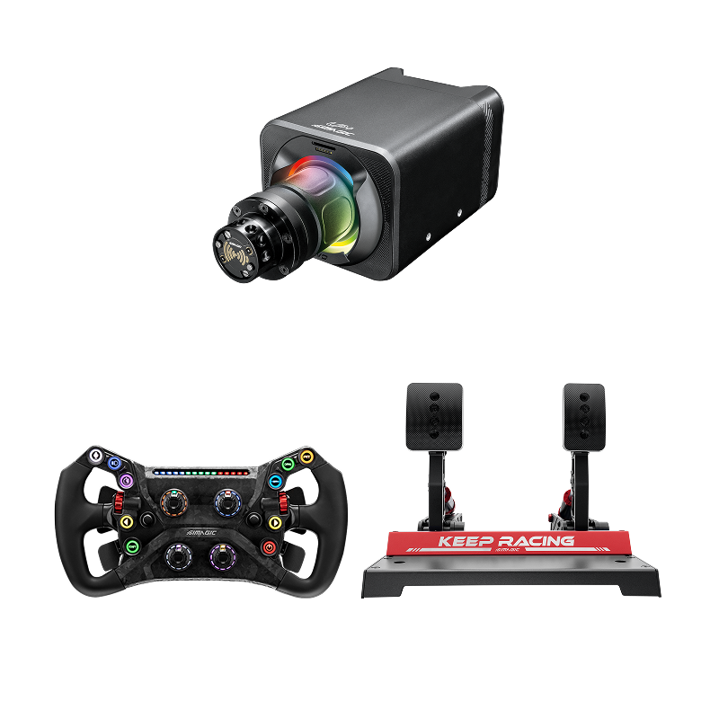 Simagic EVO 12Nm Base 3-Piece Bundle