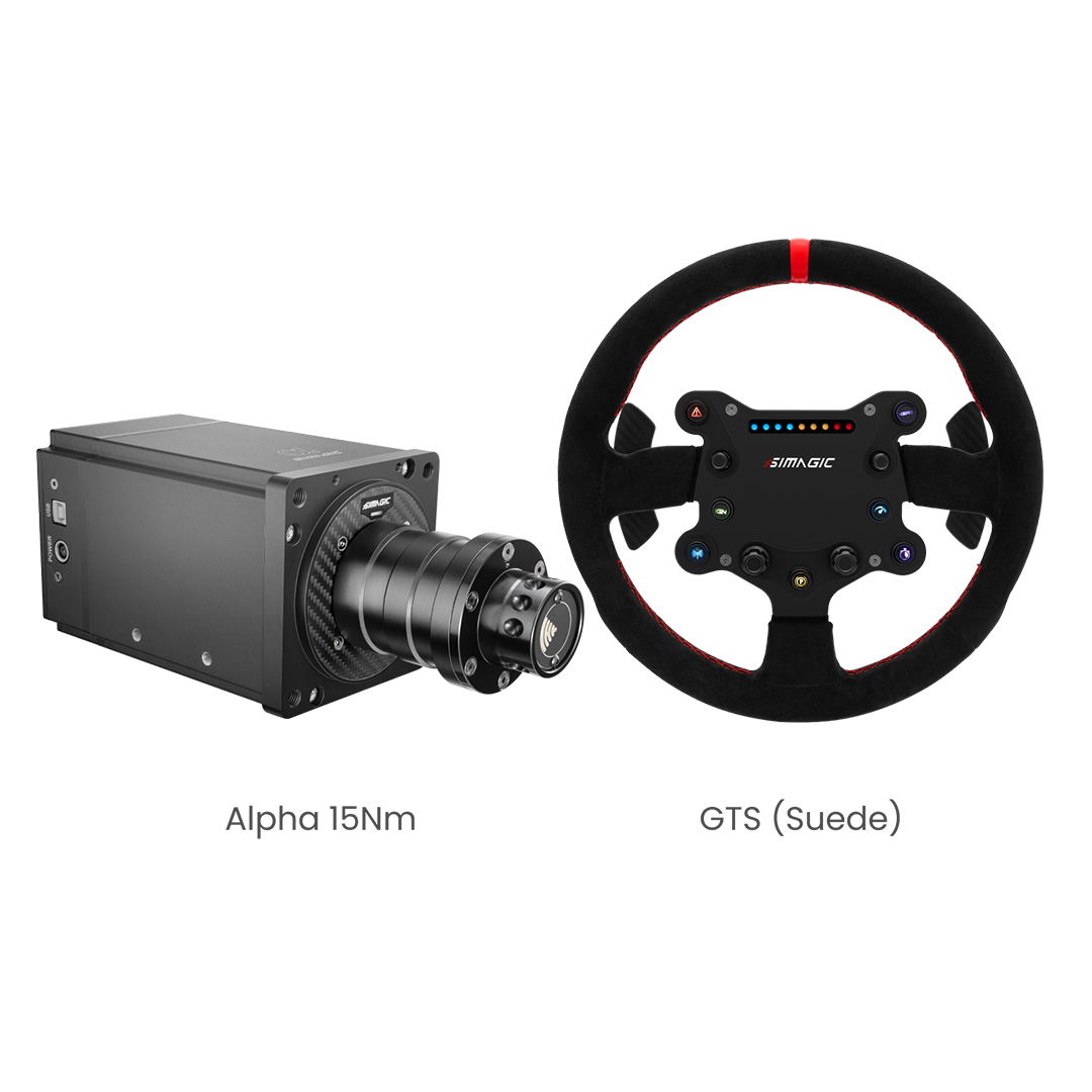 Simagic Alpha Base 2-Piece Bundle