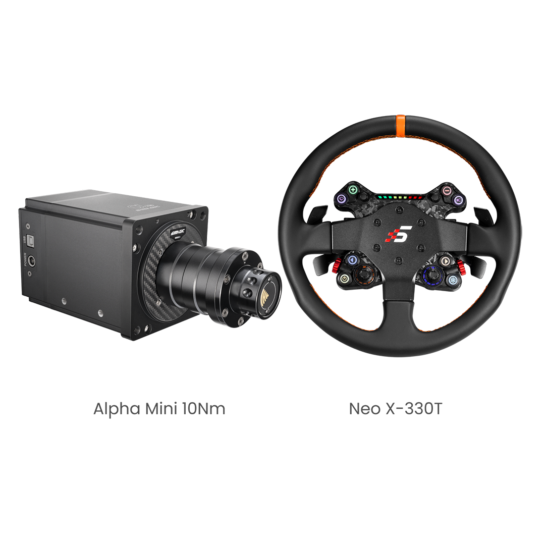 Simagic Alpha Mini Base 2-Piece Bundle