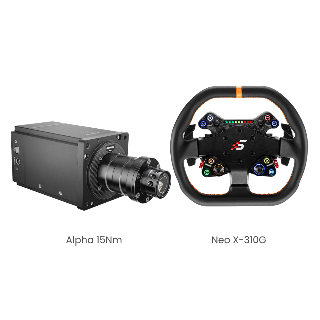 Simagic Alpha Base 2-Piece Bundle