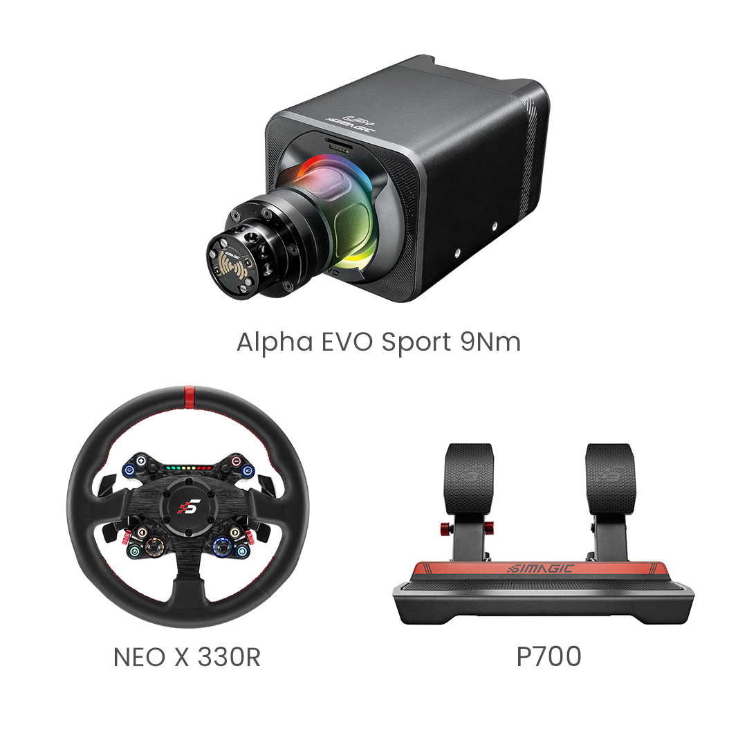 Simagic Green Flag Bundle (9Nm)