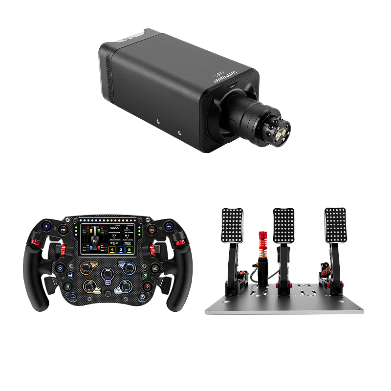 Simagic Checkered-Flag-FX Pro-P2000 Hydraulic Bundle