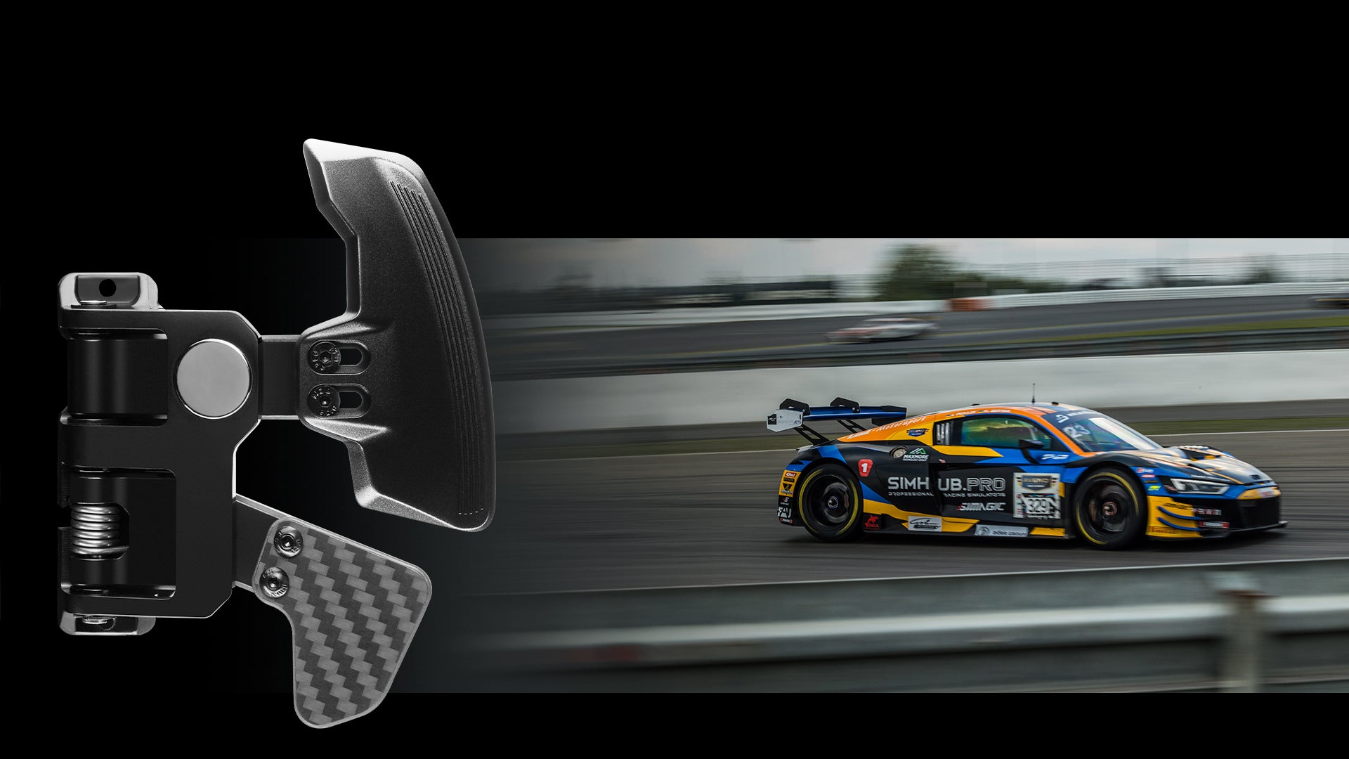 Dual Clutch Paddle Shifters | SIMAGIC Add-On Module