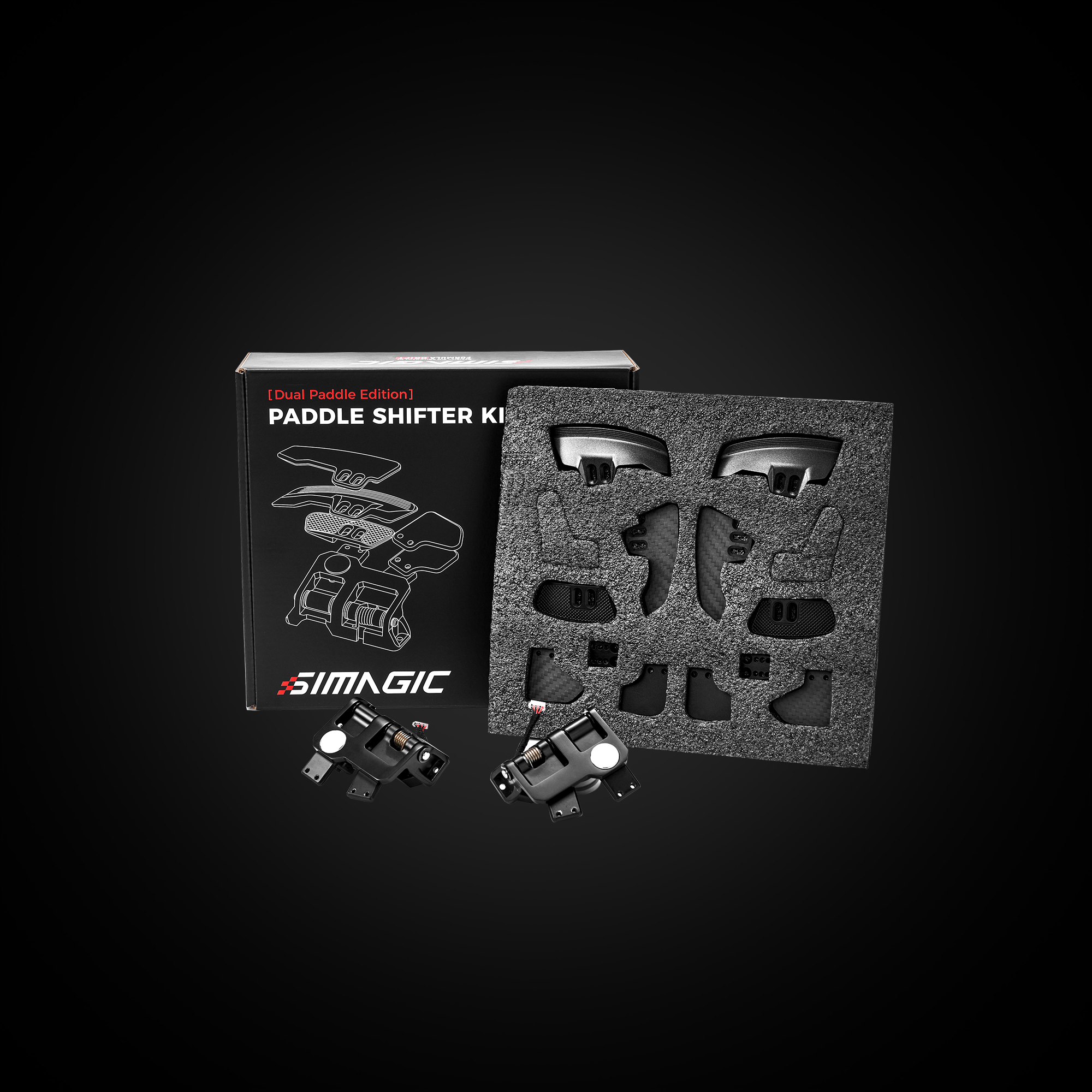 Simagic Steering Wheels • Dual Paddle Shifters