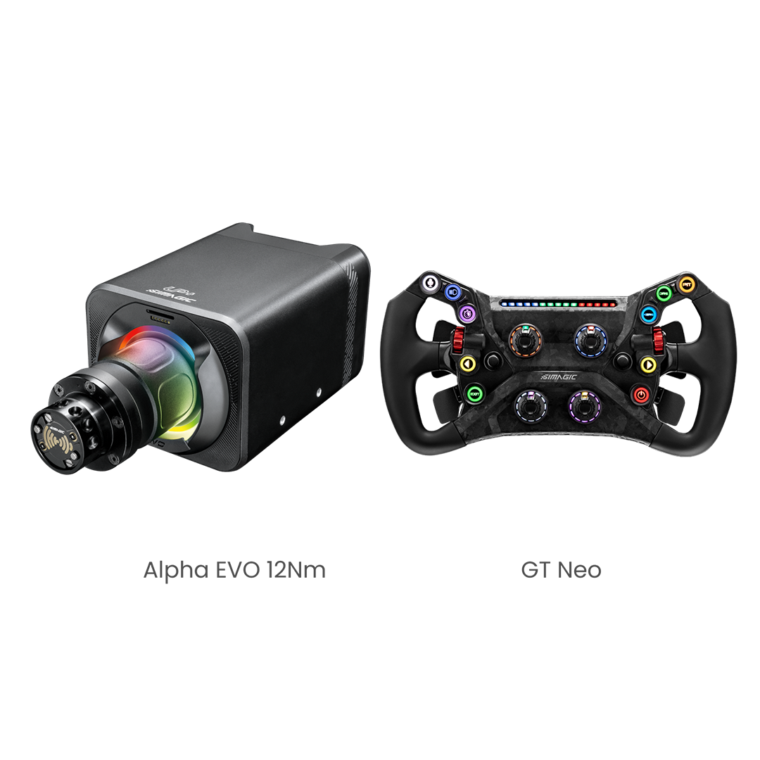 Simagic EVO 12Nm Base 2-Piece Bundle