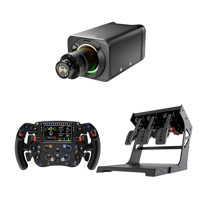 Simagic EVO pro 18Nm Base 3-Piece Bundle