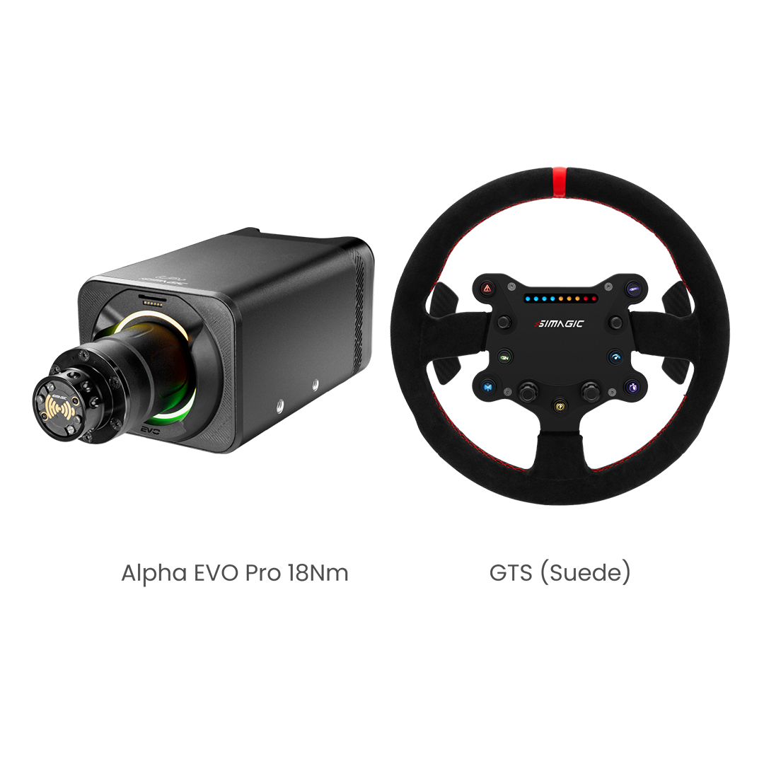 Simagic EVO Pro 18Nm Base 2-Piece Bundle