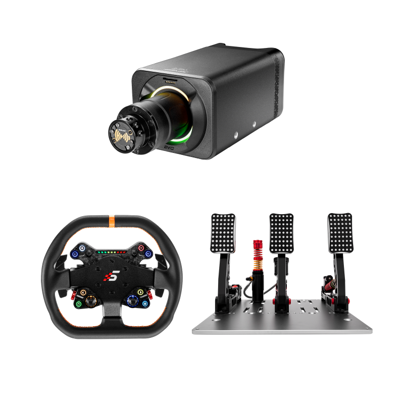 Simagic EVO pro 18Nm Base 3-Piece Bundle