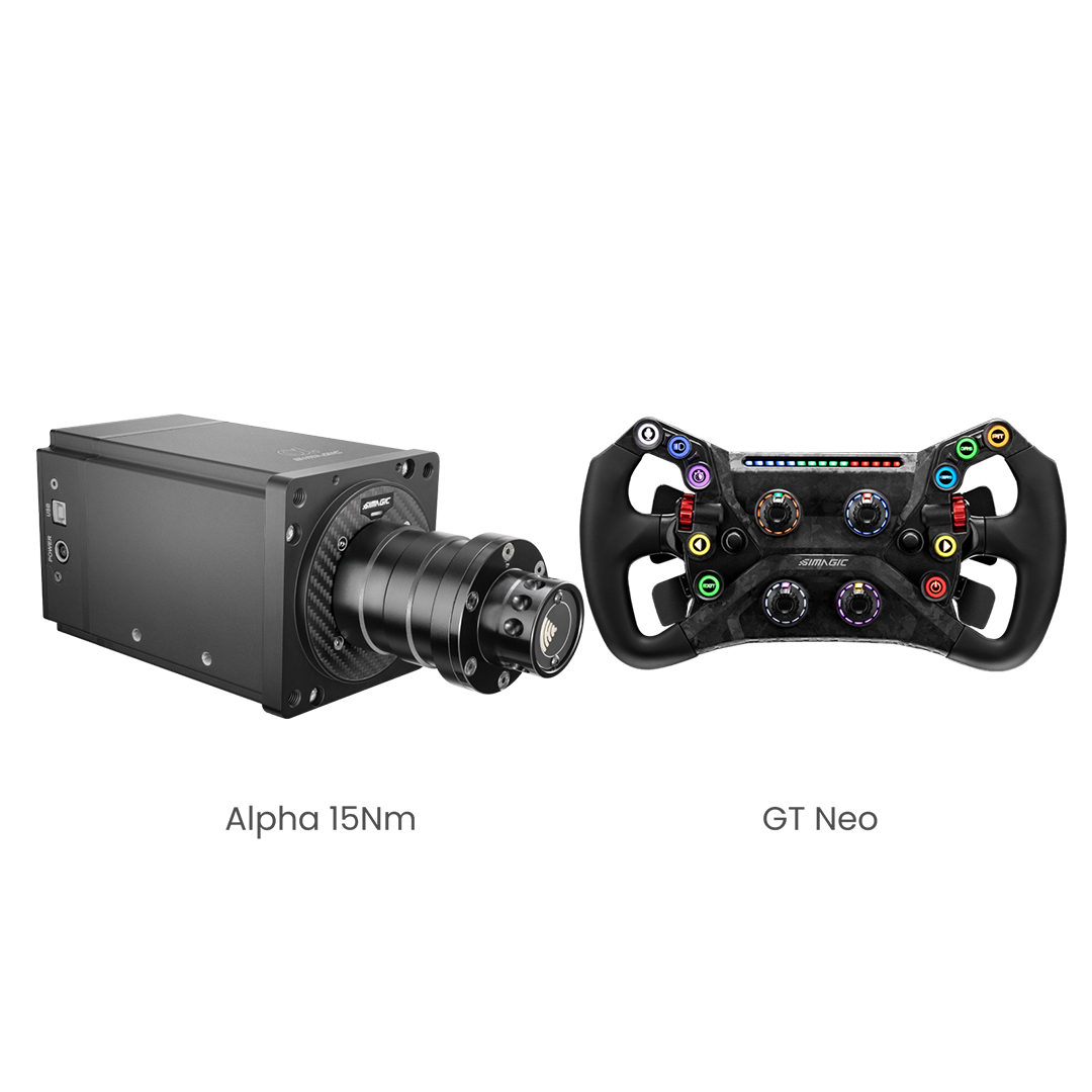 Simagic Alpha Base 2-Piece Bundle