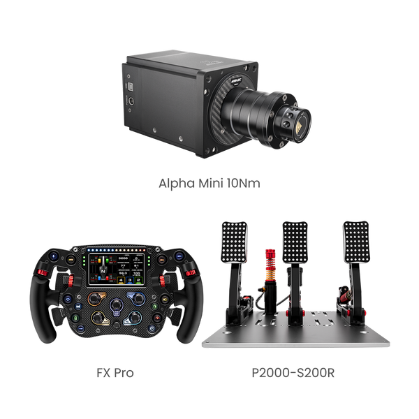 Simagic Alpha Mini Base 3-Piece Bundle