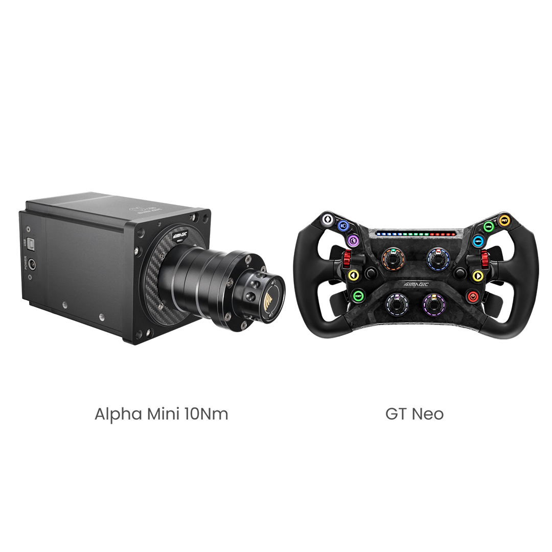 Simagic Alpha Mini Base 2-Piece Bundle