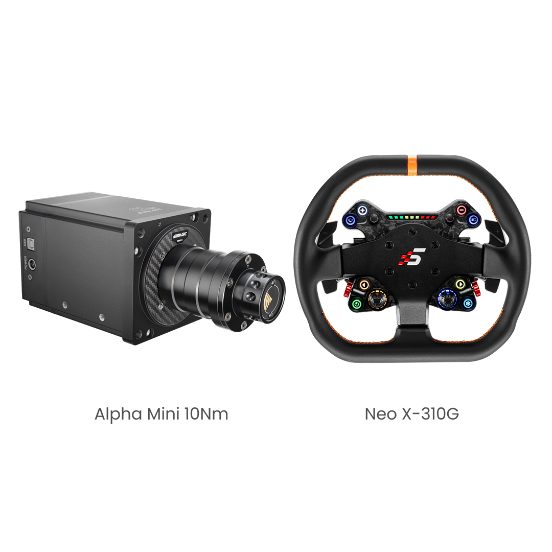 Simagic Alpha Mini Base 2-Piece Bundle