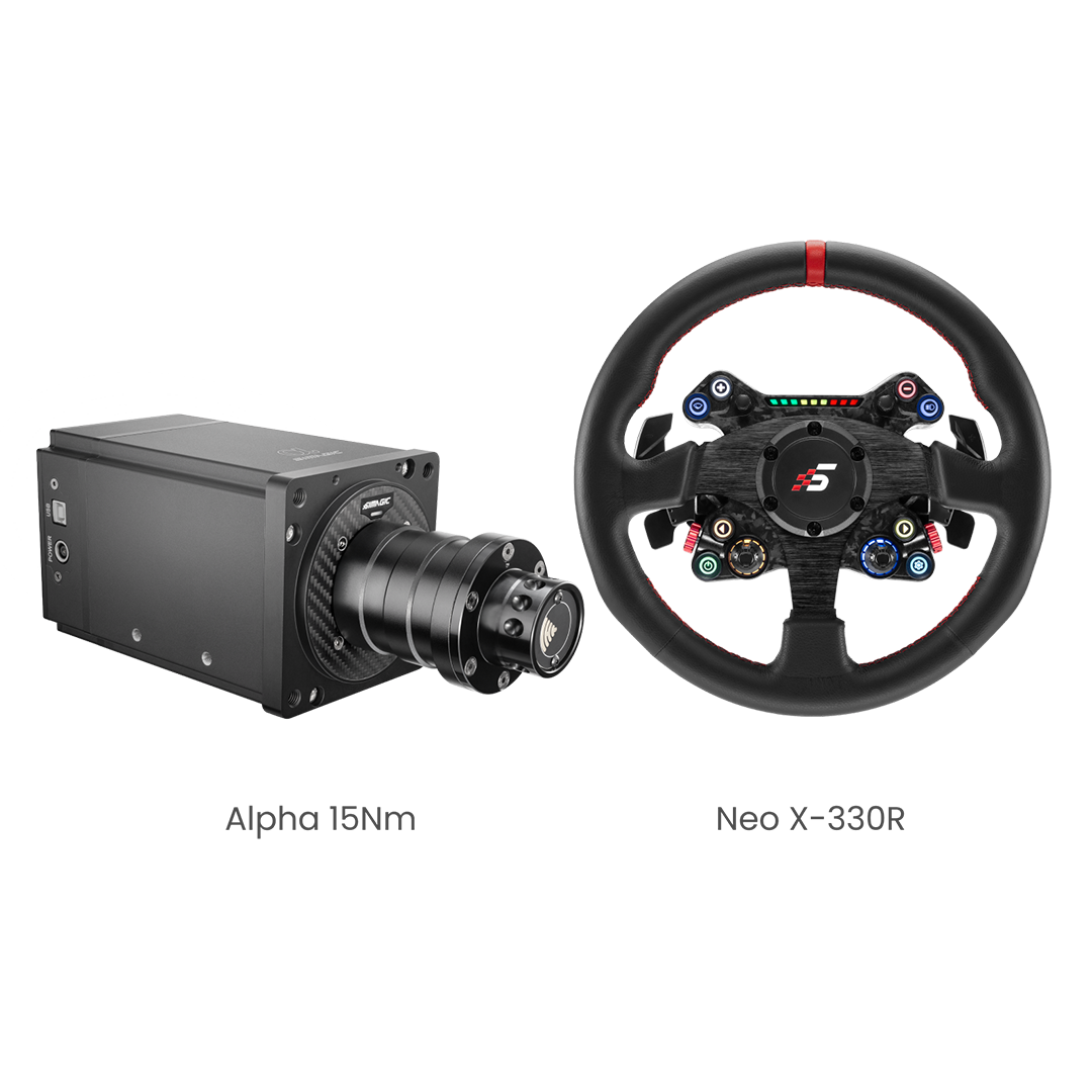 Simagic Alpha Base 2-Piece Bundle