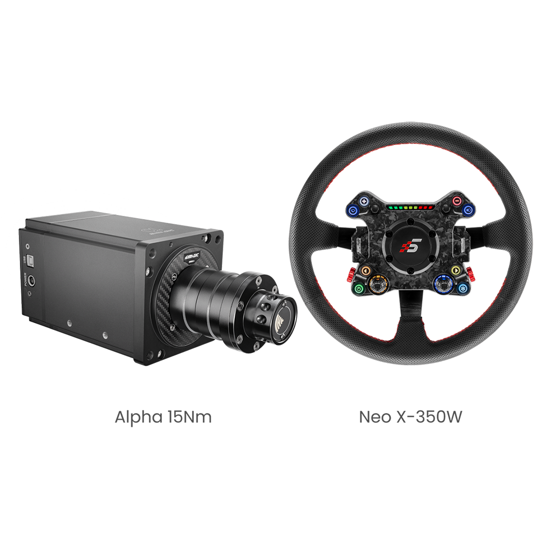 Simagic Alpha Base 2-Piece Bundle