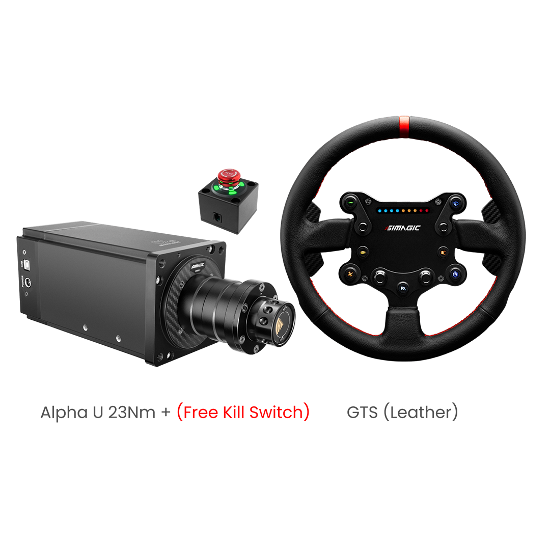 Simagic Alpha U Base 2-Piece Bundle