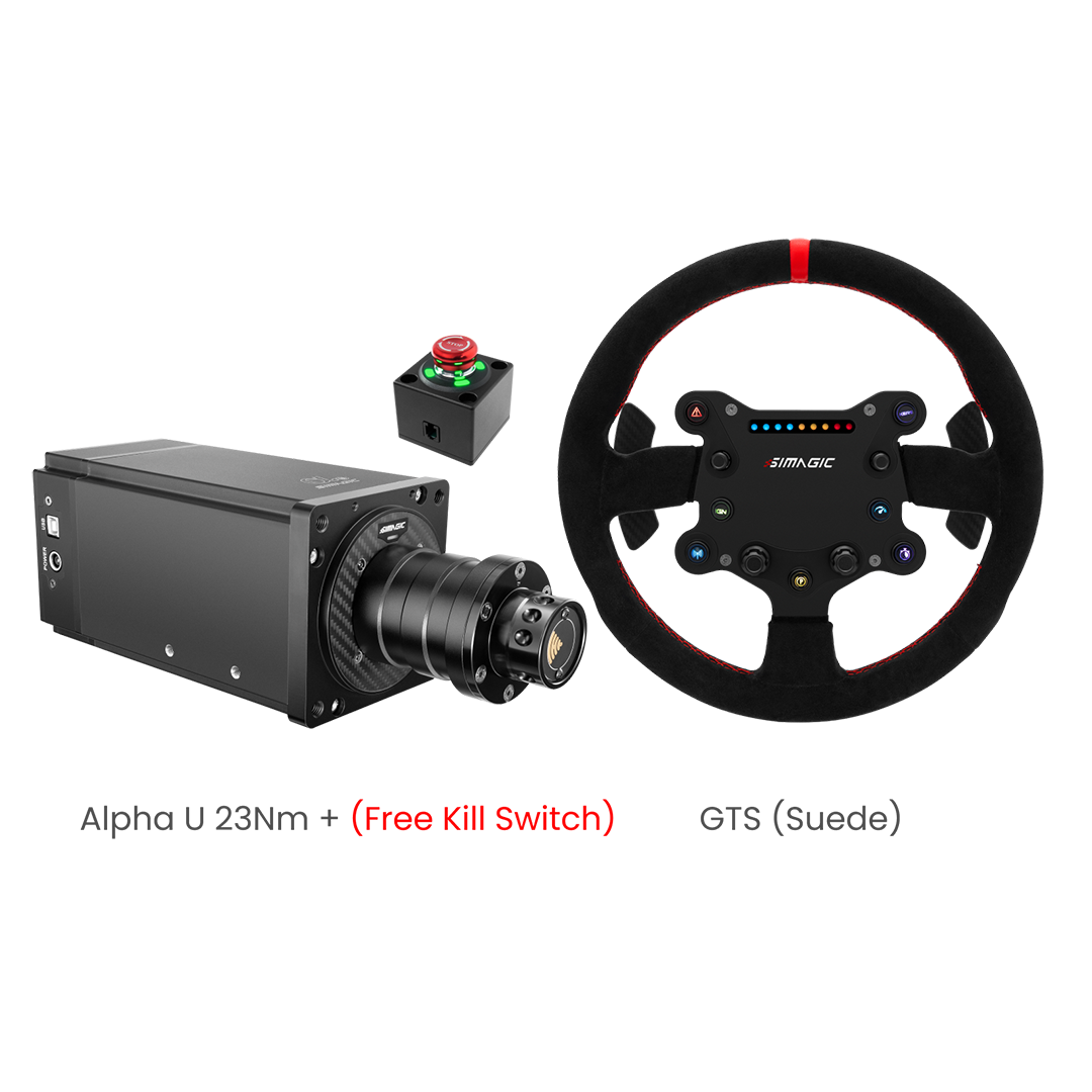 Simagic Alpha U Base 2-Piece Bundle