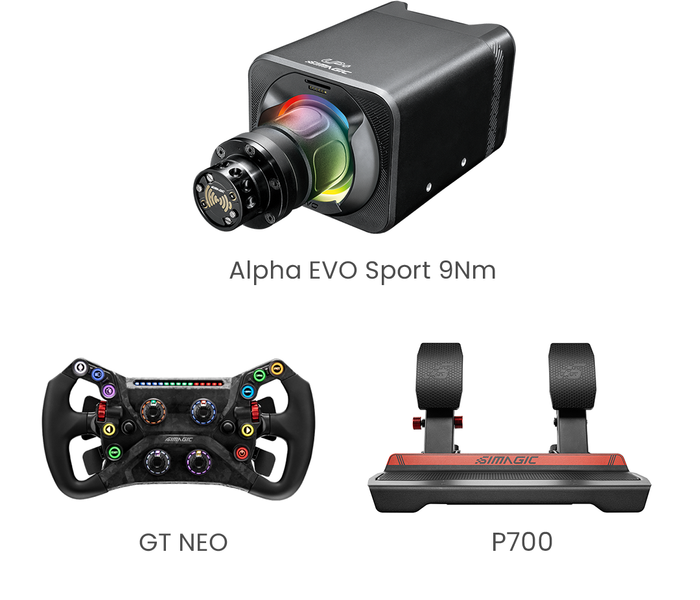 Simagic Green Flag Bundle (9Nm)