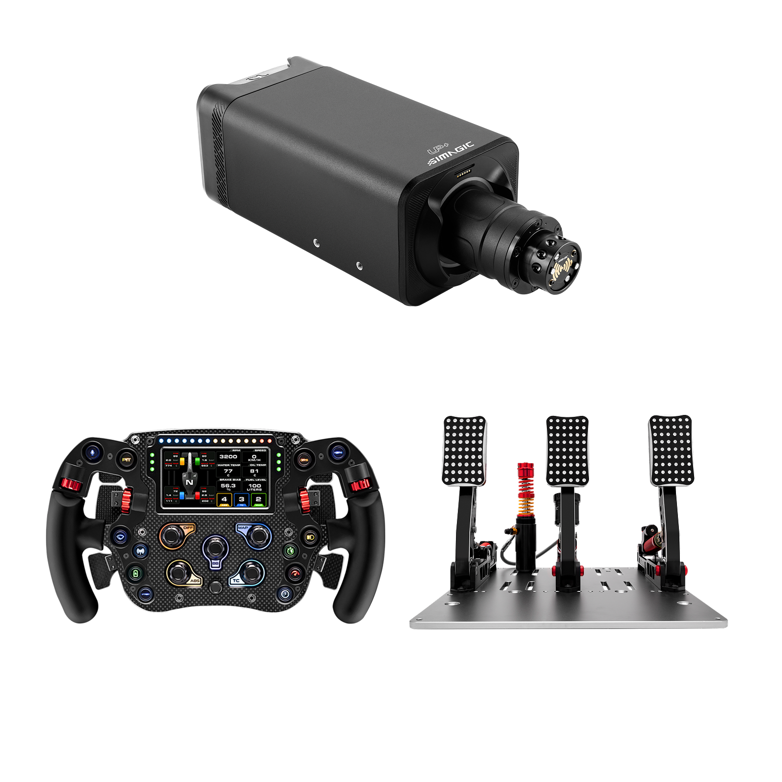 Simagic Checkered-Flag-FX Pro-P2000 Hydraulic Bundle