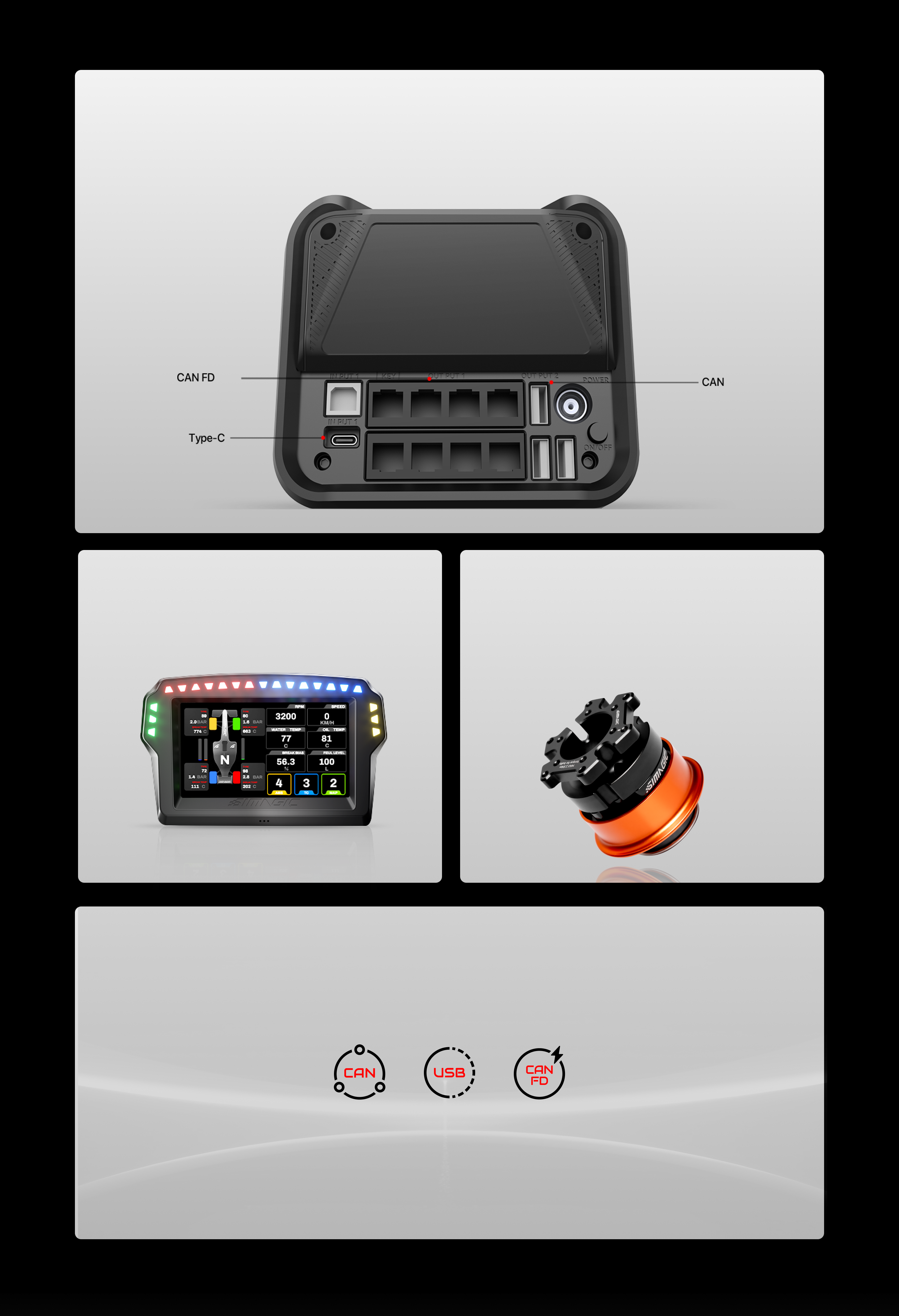 Dual-Mode Connectivity - двойной режим подключения Simagic Alpha Evo