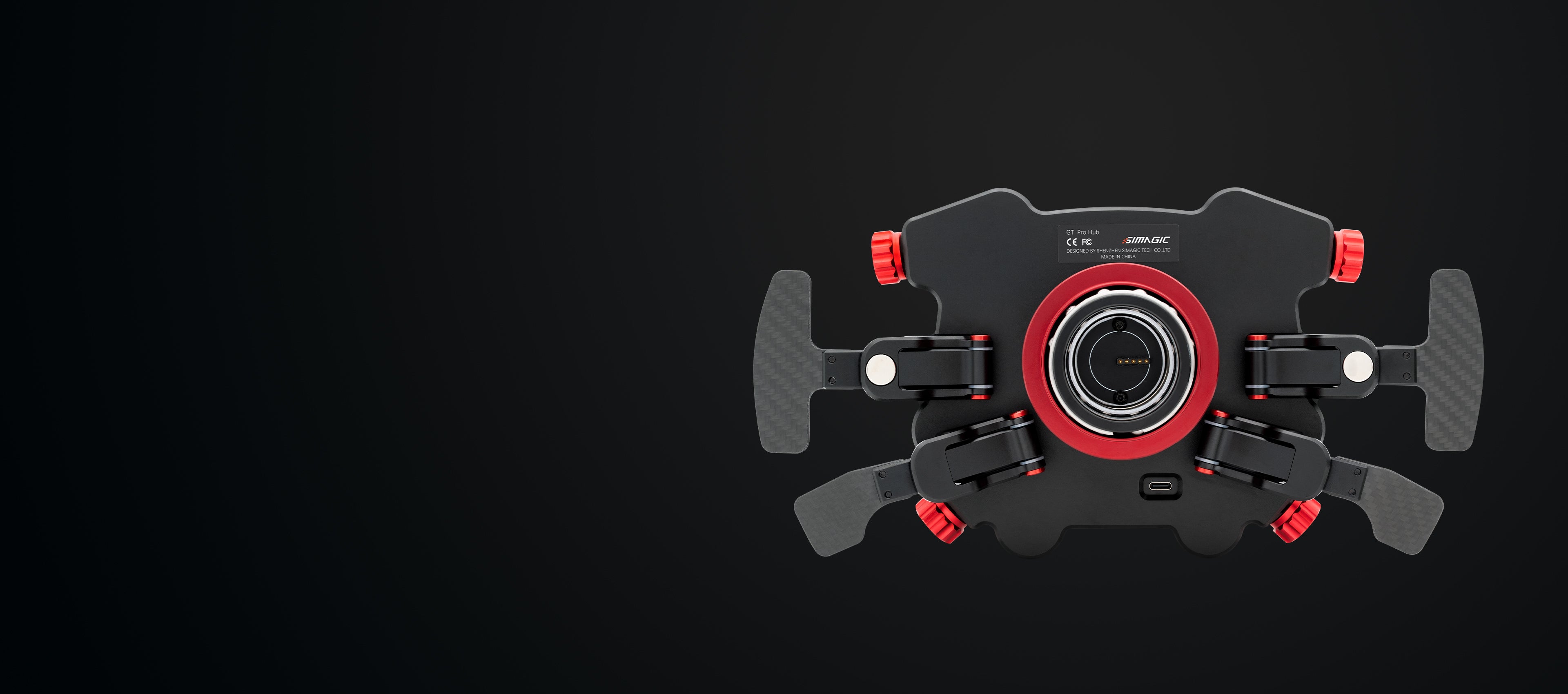 GT Pro Hub-K | SIMAGIC Hub with Clutch Support