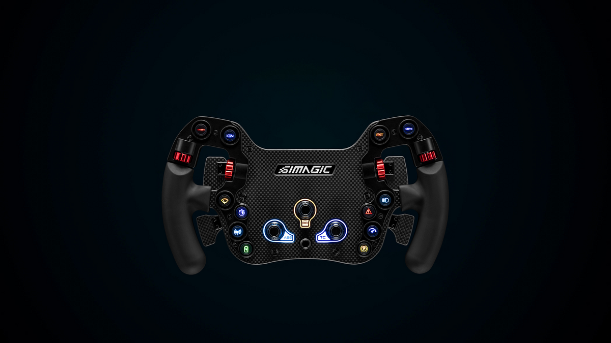 Formula Sim Racin Wheel FX Wheel by SIMAGIC | F1-Style Formula Sim Racing Wheel