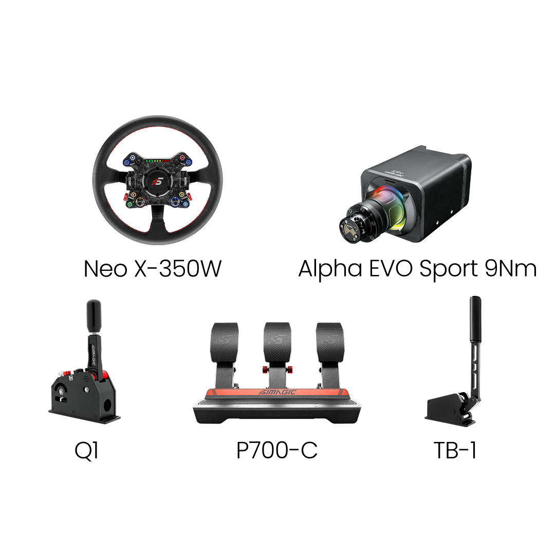 Simagic FD-Starter-Sim-5-Piece Bundle